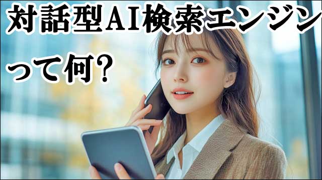 対話型AI検索エンジンの画像