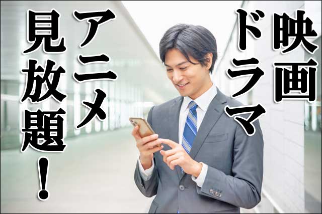 動画が見放題の画像