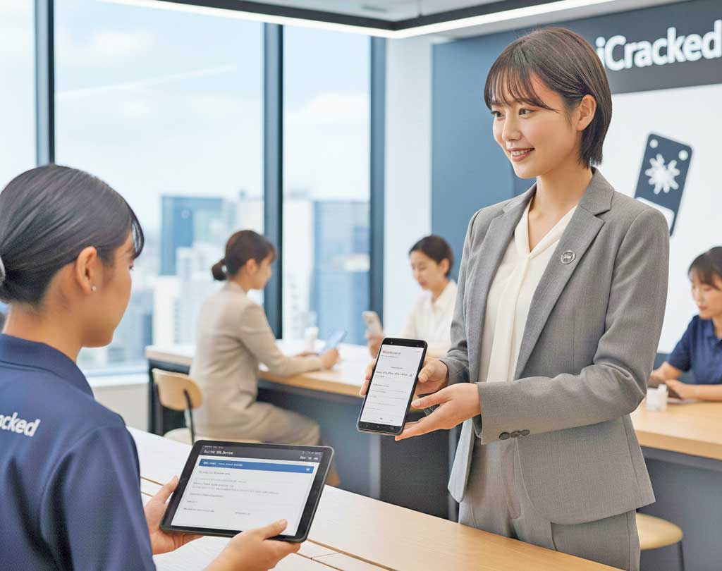 Androidのバッテリー交換の画像