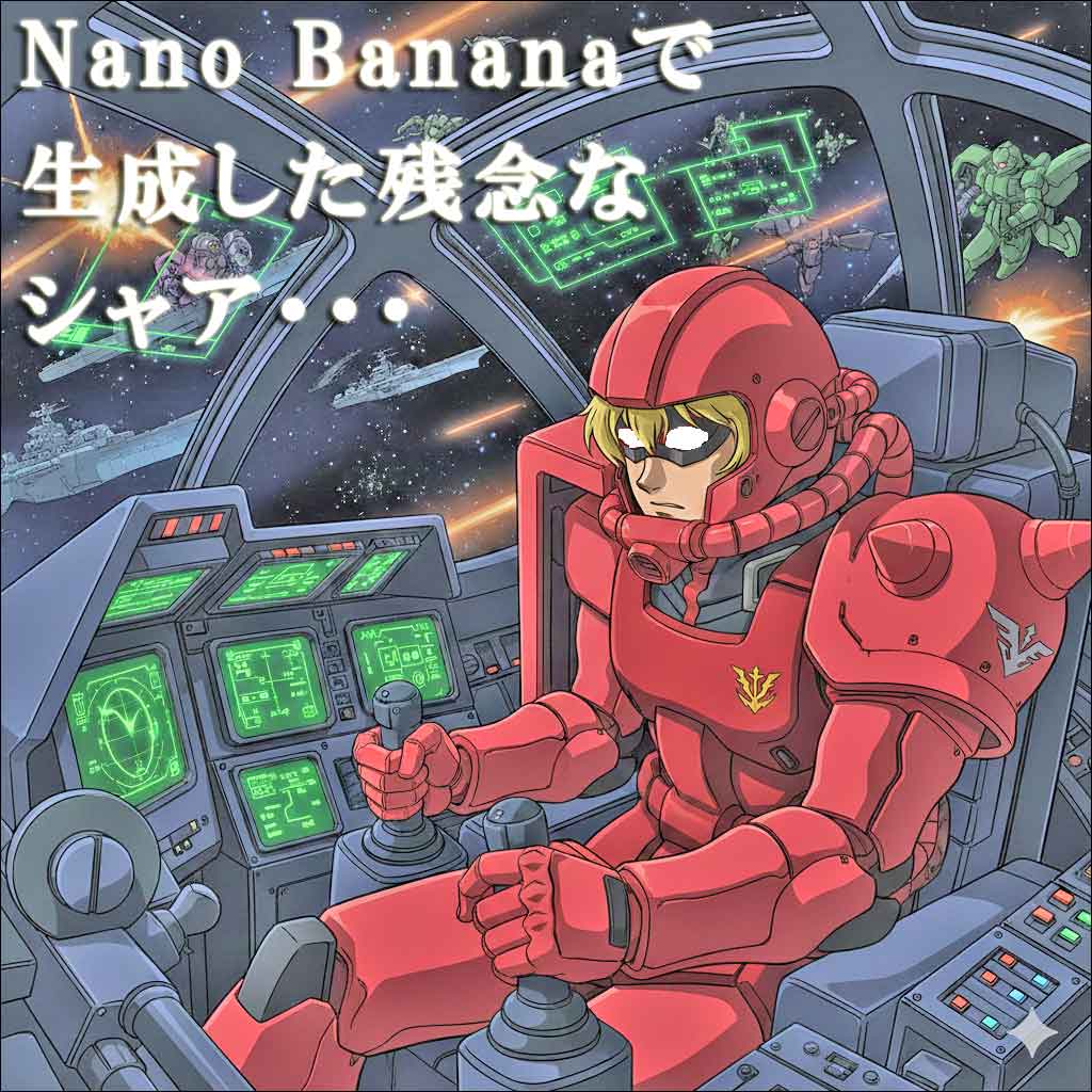 残念なシャアの画像